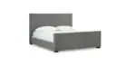 STEENLAGE BEDROOM SET (BED + 2 NIGHTSTANDS + CHEST OF DRAWERS + MIRRORED DRESSER)