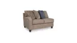HUNTSWORTH SECTIONAL SOFA SET - BROWN