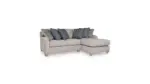 HUNTSWORTH SECTIONAL SOFA SET - DOVE GRAY