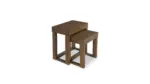 T471-16 NESTING END TABLES 2PC CARITON (ASH)