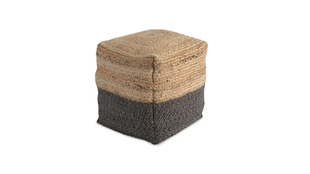 A1000422 POUF SWEED VALLEY (ASH)