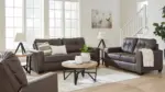 BARLIN MILLS SOFA SET (BROWN)