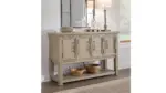 VALLARDIA EXTENDABLE DINING SET WITH 8 CHAIRS AND A SERVER