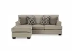 3 SEATER SECTIONAL STONEMEADE TAUPE FABRIC SOFA SET 5950418
