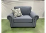 MEHARRY 6 SEATER FABRIC SOFA SET 45699