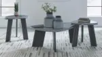 OCCASIONAL TABLE SET 3PC BLUEBOND