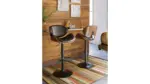 TALL UPH SWIVEL BARSTOOL BELLATIER