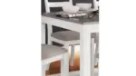 STONEHOLLOW DINING SET WITH 4 CHAIRS AND A BENCH