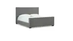 STEENLAGE BEDROOM SET (BED + 2 NIGHTSTANDS + CHEST OF DRAWERS + MIRRORED DRESSER)