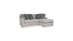 HUNTSWORTH SECTIONAL SOFA SET - DOVE GRAY