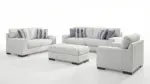 BELVOIR SOFA SET - WHITE