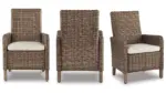 BEACHCROFT OUTDOOR DINING SET WITH UMBRELLA OPTION