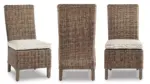 BEACHCROFT OUTDOOR DINING SET WITH UMBRELLA OPTION
