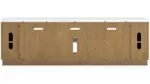 W808-68 XL TV STAND W/FIREPLACE OPTION CAMDILL (ASH)