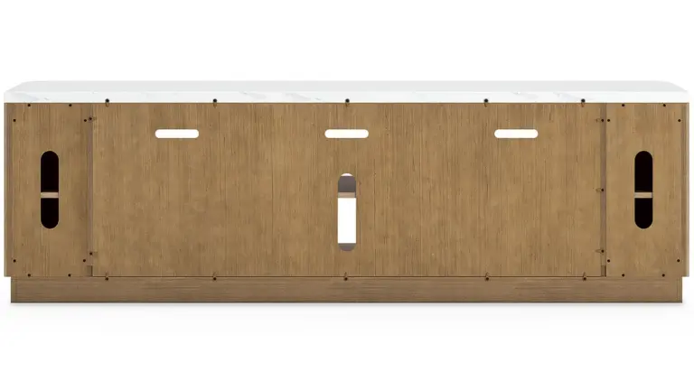 W808-68 XL TV STAND W/FIREPLACE OPTION CAMDILL (ASH)