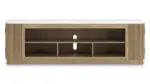 W808-68 XL TV STAND W/FIREPLACE OPTION CAMDILL (ASH)