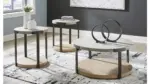 T383-13 OCCASIONAL TABLE SET 3PC DARTHURST (ASH)