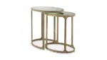 A4000624 ACCENT TABLE 2PC SET IRMALEIGH (ASH)