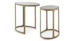 A4000624 ACCENT TABLE 2PC SET IRMALEIGH (ASH)