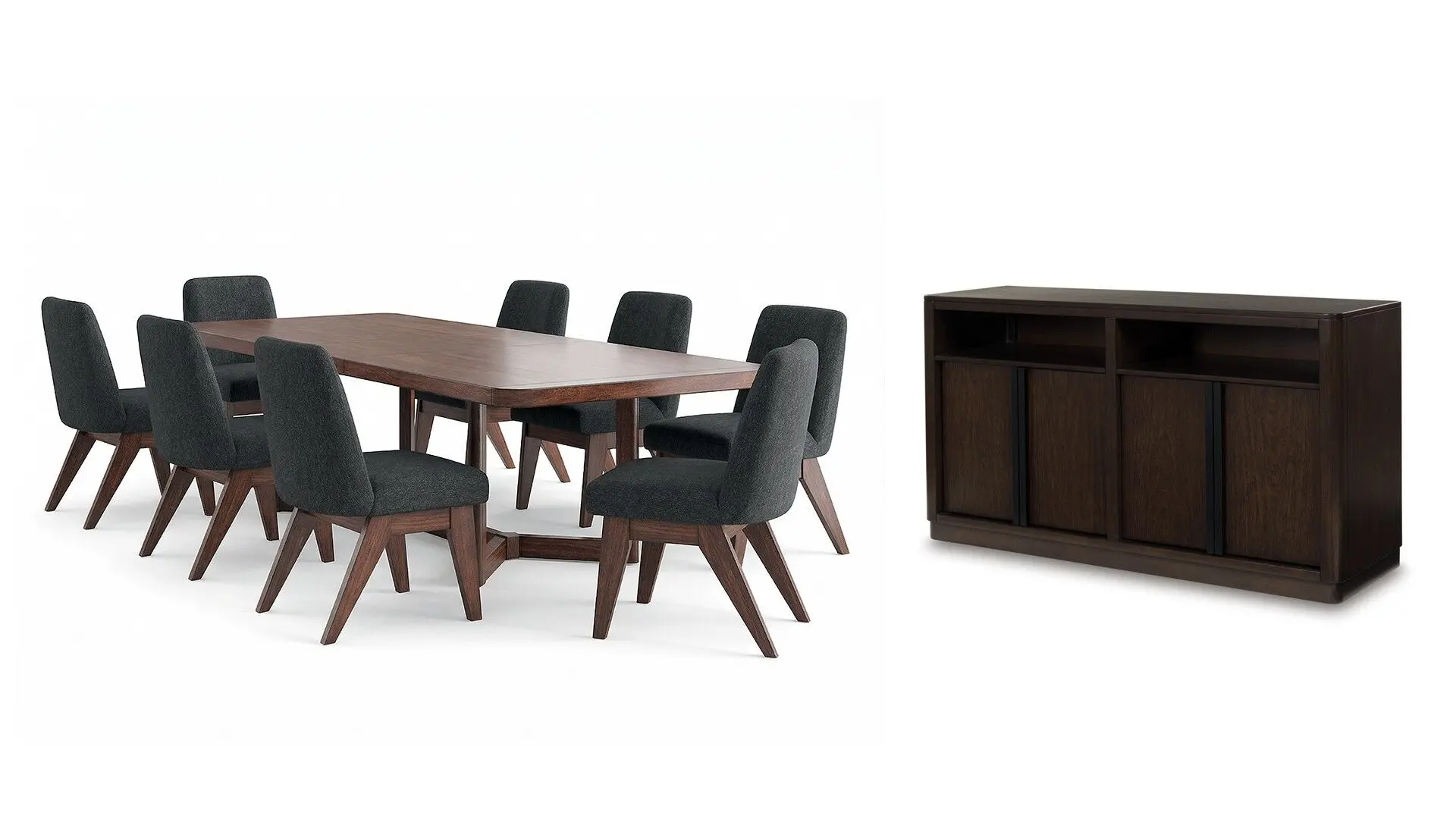 3000477_01ks20hfvvhzeesptjker29enn.jpg KENDAMOR EXTENDABLE DINING SET WITH 8 CHAIRS AND A SERVER