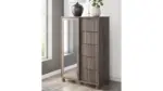 CADMORI BEDROOM SET (BED + 2 NIGHTSTANDS + MIRRORED DRESSER + CHEST OF DRAWERS)