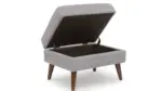 MARGOLA 6 SEATER SOFA SET WITH OTTOMAN