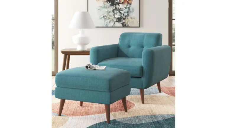 MARGOLA 6 SEATER SOFA SET WITH OTTOMAN