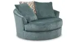 LAYLABROOK SECTIONAL SOFA SET WITH OVERSIZED SWIVEL ACCENT CHAIR
