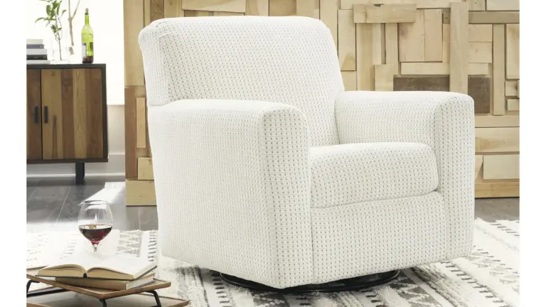 A3000365 SWIVEL GLIDER ACCENT CHAIR HERSTOW (ASH)