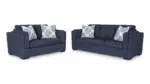 EVANSLEY 6 SEATER SOFA SET WITH OTTOMAN