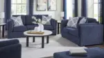 EVANSLEY 6 SEATER SOFA SET WITH OTTOMAN