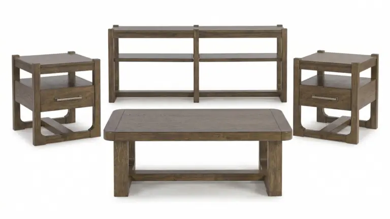 CABALYNNN COFFEE TABLE SET WITH SOFA TABLE