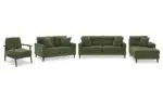 BIXLER 7 SEATER SOFA SET WITH ACCENT CHAIR