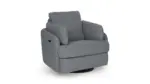 A3000738 SWIVEL POWER RECLINER ALAINMONT (ASH)