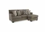 3 SEATER SECTIONAL STONEMEADE NUTMEG FABRIC SOFA SET 5950518