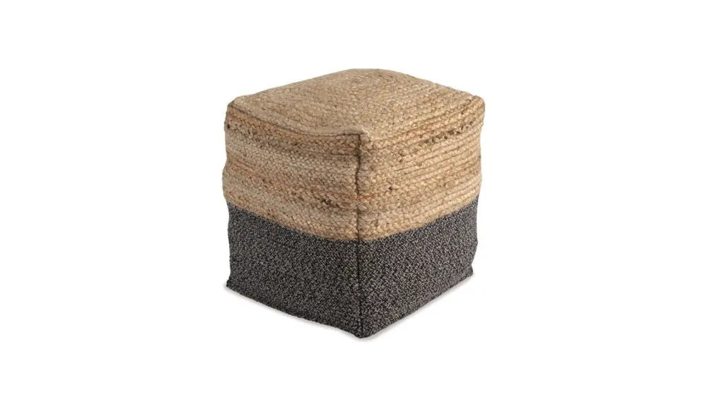 A1000422 POUF SWEED VALLEY (ASH)