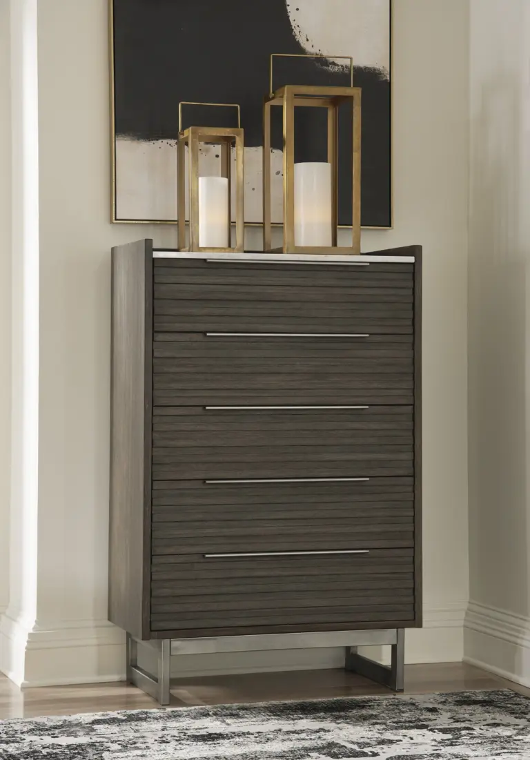 B786-46 FIVE DRAWER CHEST ARKENTON (ASH)