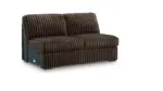MIDNIGHT MADNESS SECTIONAL SOFA SET (BROWN)