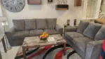 STAIRATT 5 SEATER FABRIC SOFA SET 28598