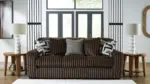 MIDNIGHT MADNESS SOFA SET (BROWN)