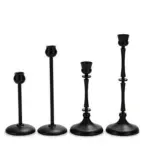 A52000227 CANDLE HOLDER 4PC(ASH)
