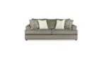 SOLETREN GREY 7 SEATER SOFA SET WITH A SWIVEL CHAIR
