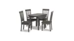 SHULLDEN DROP LEAF DINING SET WITH 4 CHAIRS