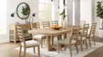 RENCOTT DINING SET WITH 8 CHAIRS AND A SERVER