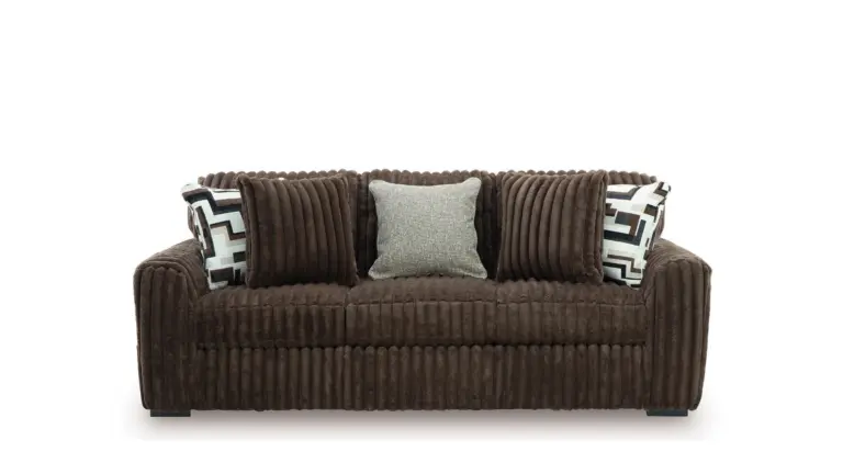 MIDNIGHT MADNESS SOFA SET (BROWN)