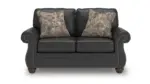 SHADSBURNE LEATHER RECLINING 6 SEATER SOFA SET
