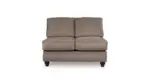 HUNTSWORTH SECTIONAL SOFA SET - BROWN