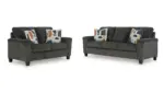 ERINSLANE SOFA SET WITH OTTOMAN