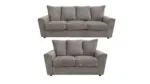 STAIRATT 5 SEATER FABRIC SOFA SET 28598