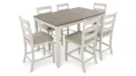 SKEMPTON COUNTER HEIGHT DINING SET WITH 6 CHAIRS